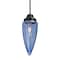 Besa Lighting Sulu Cord Pendant, Blue Bubble, Black Finish, 1x60W Incandescent 1JT-SULUBL-BK - alternate 1